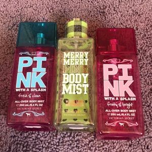 pink perfume bundle